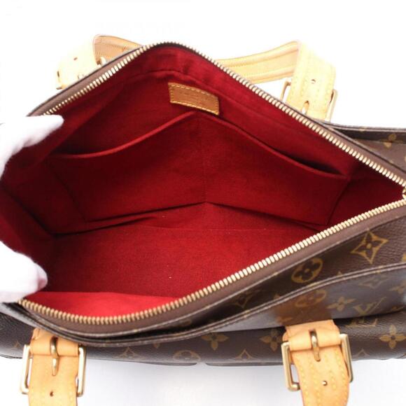 LOUIS VUITTON Brown Monogram Leather Bag - Picture 3 of 9